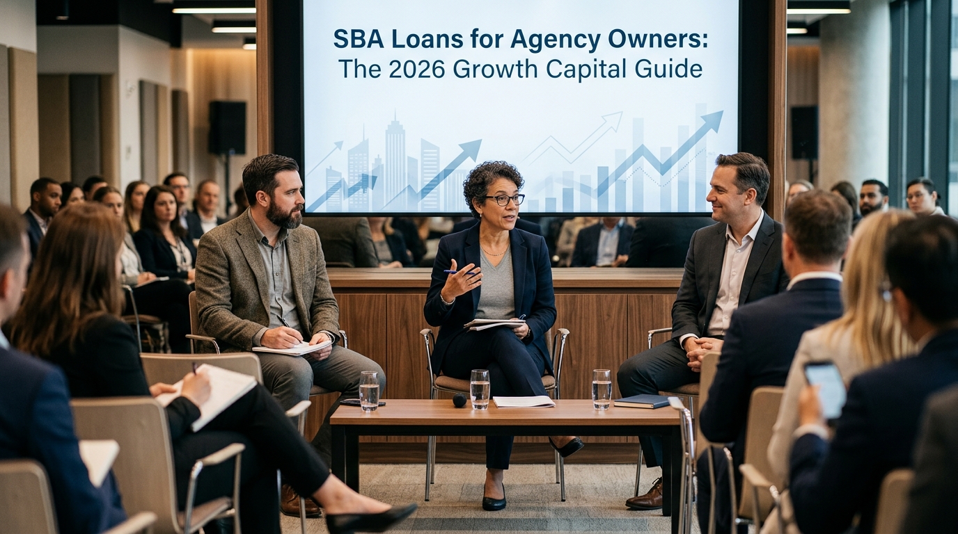Illustration: SBA Loans for Agency Owners: The 2026 Growth Capital Guide