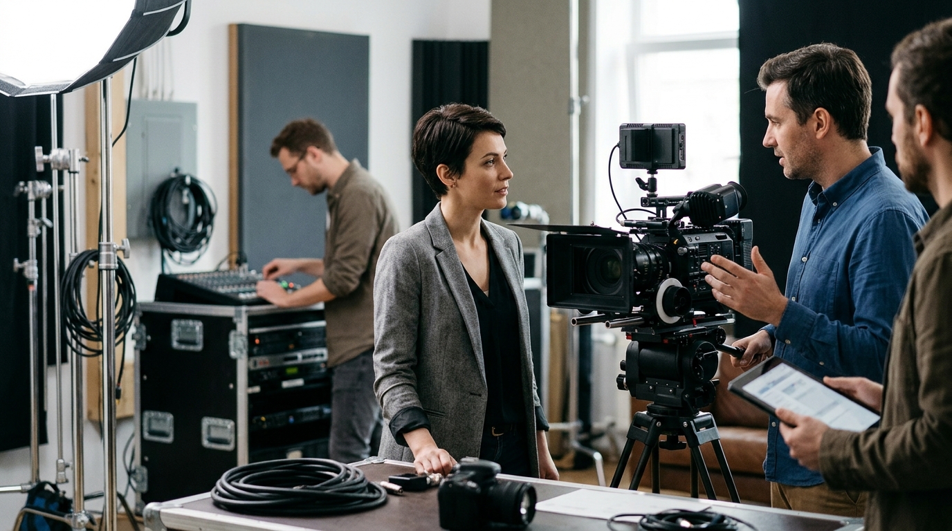 Illustration: Equipment Financing for Media & Production Agencies: A 2026 Guide